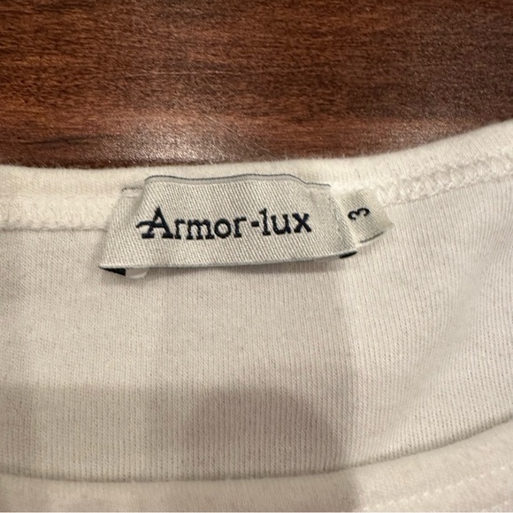 Armor-Lux French Marinière Striped Long Sleeve Tee - Size 3 - Picture 7 of 8